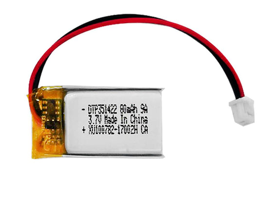 351422 80mAh 3.7V Lithium Ion Battery (A-grade cell）