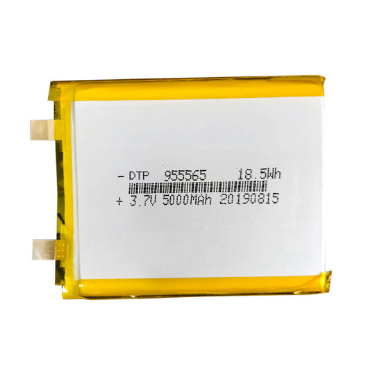 955565 5000mAh 3.7V Lithium Ion Battery (A-grade cell）
