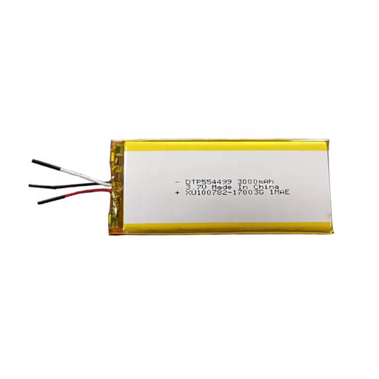 554499 3000mAh 3.7V Lithium Ion Battery (A-grade cell）