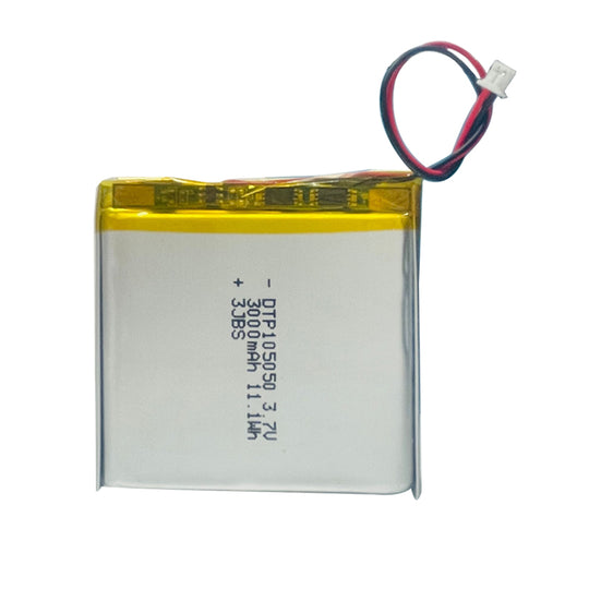 105050 3000mAh 3.7V Lithium Ion Battery (A-grade cell）
