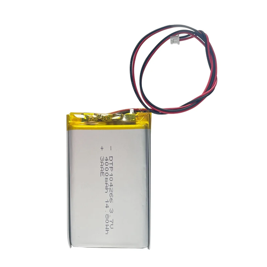 104266 4000mAh 3.7V Lithium Ion Battery (A-grade cell）