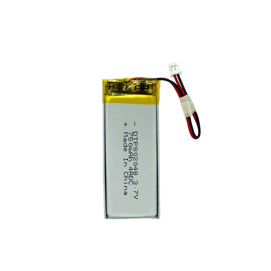 802048 750mAh 3.7V  Lithium Ion Battery (A-grade cell）