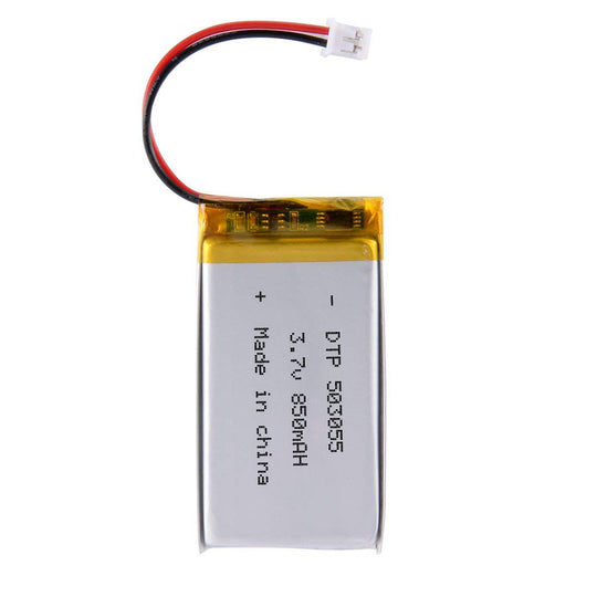 503055 850mAh 3.7V   Lithium Ion Battery (A-grade cell）