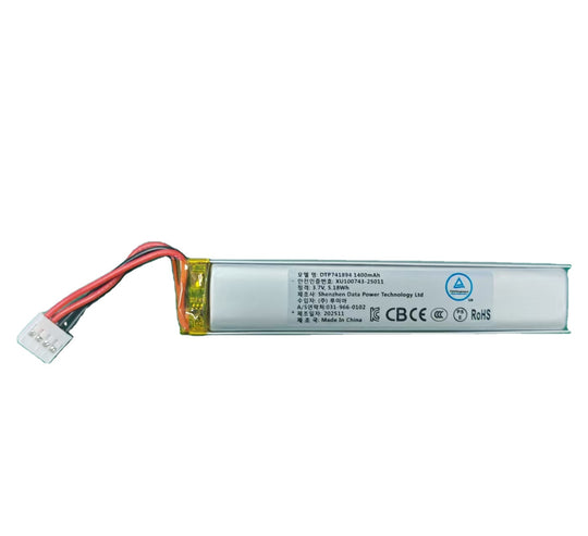 741894 1400mAh 3.7V Lithium Ion Battery (A-grade cell）