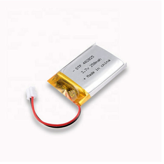 402025 250mAh  3.7V  Lithium Ion Battery (A-grade cell）