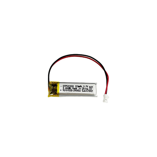 501030 120mAh 3.7V Lithium Ion Battery (A-grade cell）