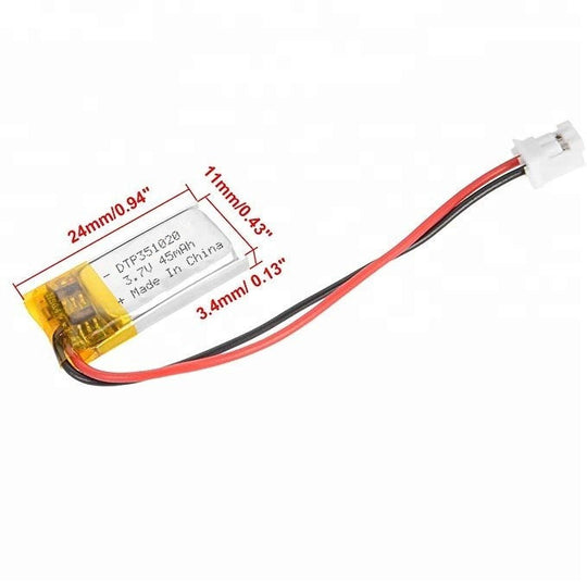 351020 45mAh 3.7V  Lithium Ion Battery (A-grade cell）