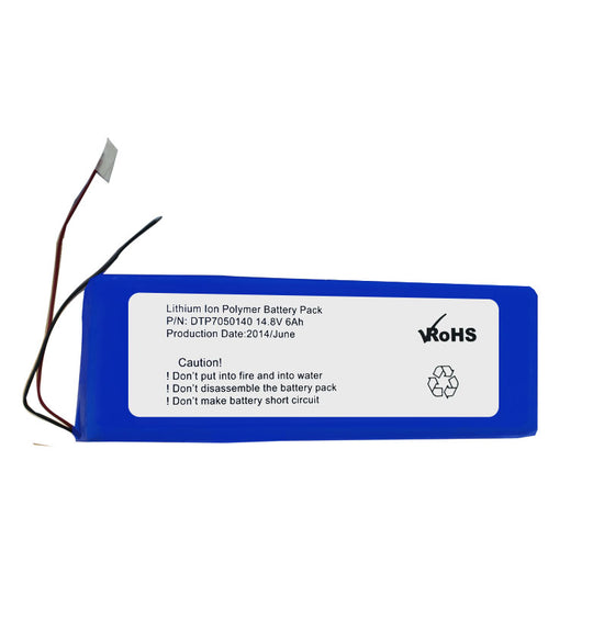 14.8V Lithium Battery Pack 7050140-4S 6000mah  (A-grade cell）