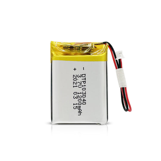 103040 1200mAh 3.7V Lithium Ion Battery (A-grade cell）