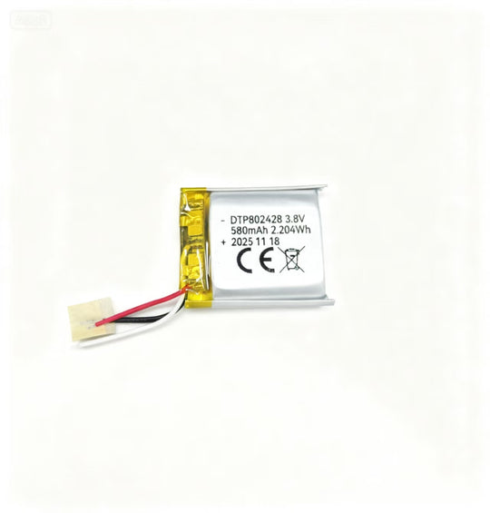 802428 580mAh 3.8V High-Voltage Lithium Ion Battery (A-grade cell）