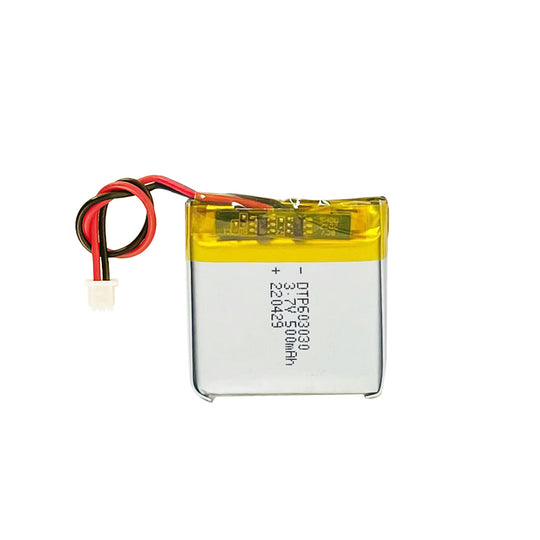 603030 500mAh 3.7V Lithium Ion Battery (A-grade cell）