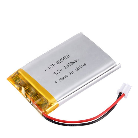 803450 1500mAh 3.7V Lithium Ion Battery (A-grade cell）