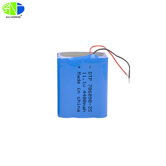 11.1V Lithium Battery Pack 706090-3S 4400mah  (A-grade cell）