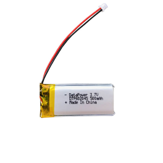 602045 500mAh 3.7V  Lithium Ion Battery (A-grade cell）
