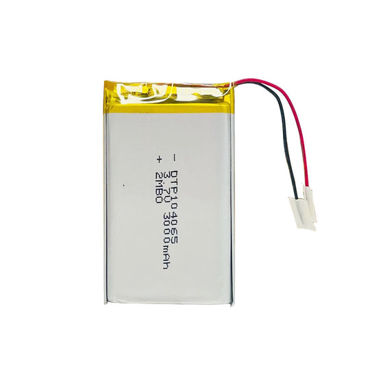 104065 3000mAh 3.7V Lithium Ion Battery (A-grade cell）