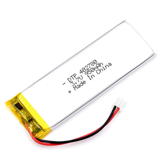 402780 950mAh 3.7V Lithium Ion Battery (A-grade cell）
