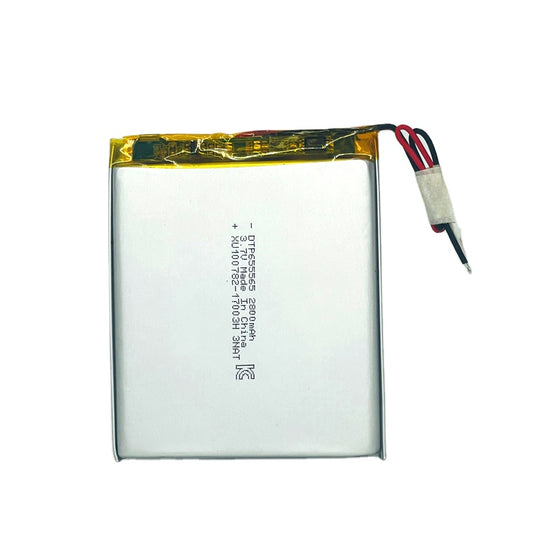 655565 2800mAh 3.7V Lithium Ion Battery (A-grade cell）