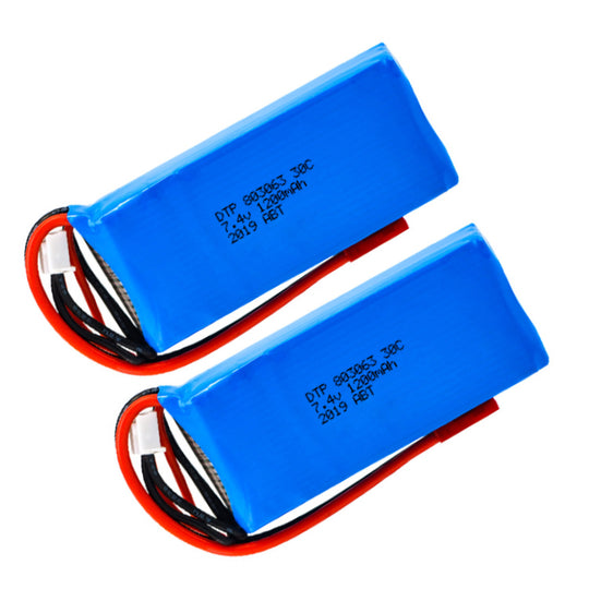 High Rate 30C-803063-2S 7.4V 1200mah Lithium Battery (A-grade cell）