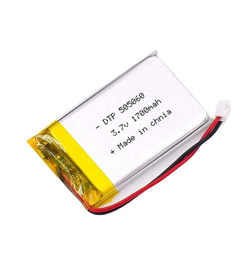 505060 1700mAh 3.7V Lithium Ion Battery (A-grade cell）