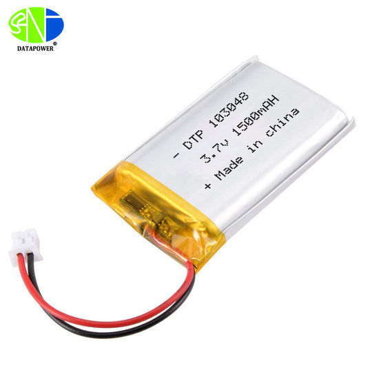 103048 1500mAh 3.7V Lithium Ion Battery (A-grade cell）
