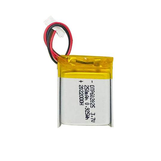 602025 250mAh 3.7V Lithium Ion Battery (A-grade cell）