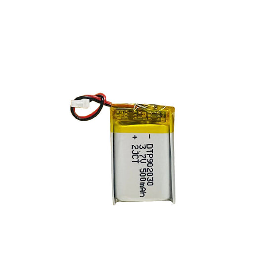 902030 500mAh 3.7V   Lithium Ion Battery (A-grade cell）