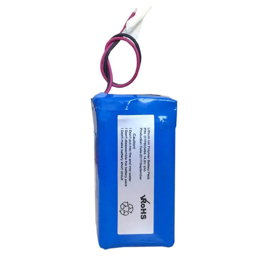 14.8V Lithium Battery Pack 803464-4S 2000mah  (A-grade cell）