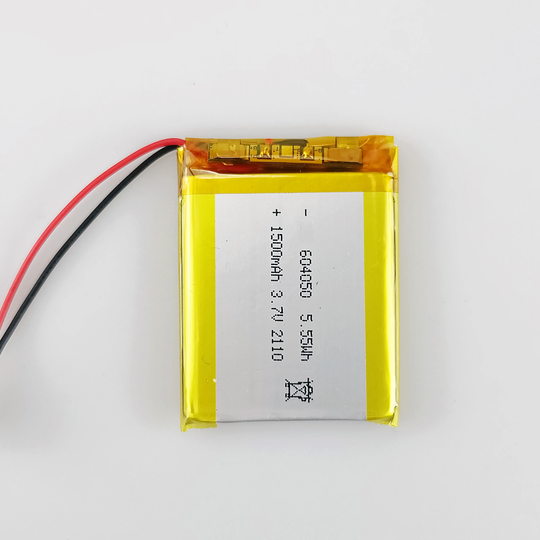 604050 1500mAh 3.7V Lithium Ion Battery (A-grade cell）
