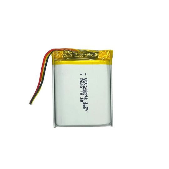123443 2000mAh 3.7V Lithium Ion Battery (A-grade cell）