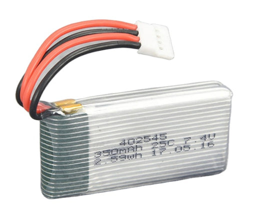 High Rate 25C-402545-2S 7.4V 350mah Lithium Battery (A-grade cell）