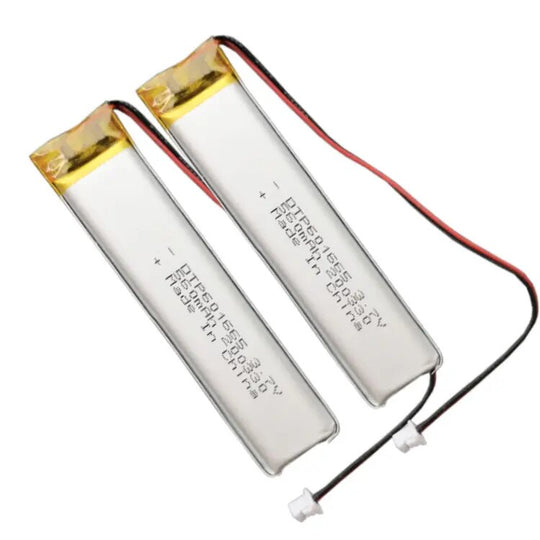 601665 560mAh 3.7V Lithium Ion Battery (A-grade cell）