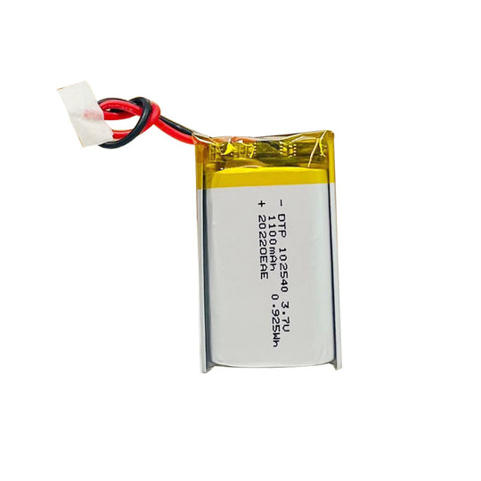 102540 1100mAh 3.7 Lithium Ion Battery (A-grade cell）