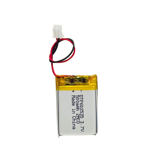 602535 500mAh 3.7V Lithium Ion Battery (A-grade cell）