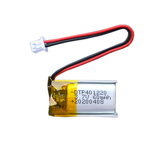 401220 60mAh 3.7V Lithium Ion Battery (A-grade cell）