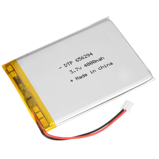 656294 4000mAh 3.7V Lithium Ion Battery (A-grade cell）
