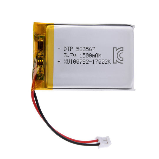563567 1500mAh 3.7V Lithium Ion Battery (A-grade cell）