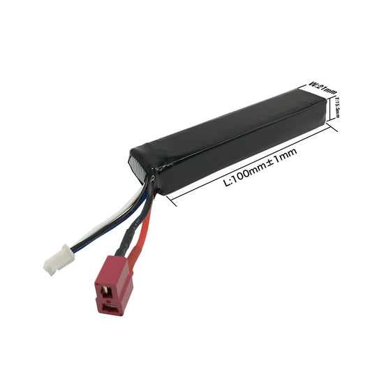 High Rate 20C-502197-3S 11.1V 800mah Lithium Battery (A-grade cell）