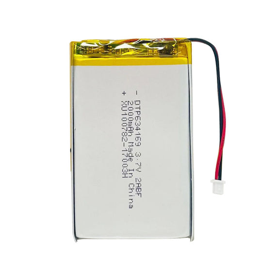 634169 2000mAh 3.7V Lithium Ion Battery (A-grade cell）