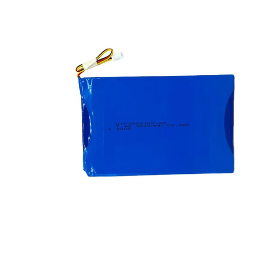 7.4V Lithium Battery Pack 3568100-2S 3000mah  (A-grade cell）