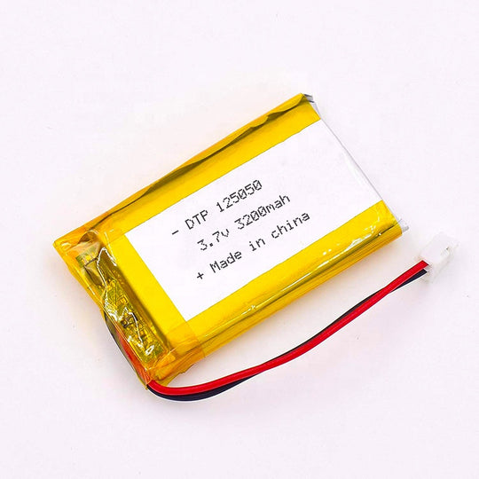 125050 3200mAh 3.7V Lithium Ion Battery (A-grade cell）