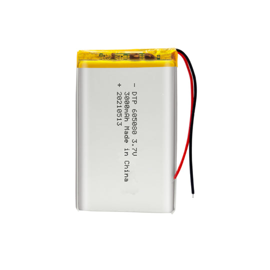 605080 3000mAh 3.7V Lithium Ion Battery (A-grade cell）