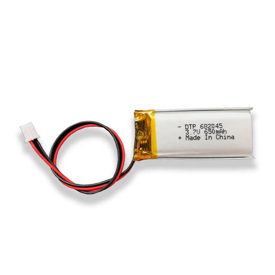 682045 650mAh 3.7V Lithium Ion Battery (A-grade cell）