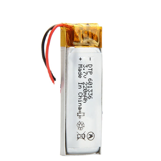 601336 220mAh 3.7V Lithium Ion Battery (A-grade cell）