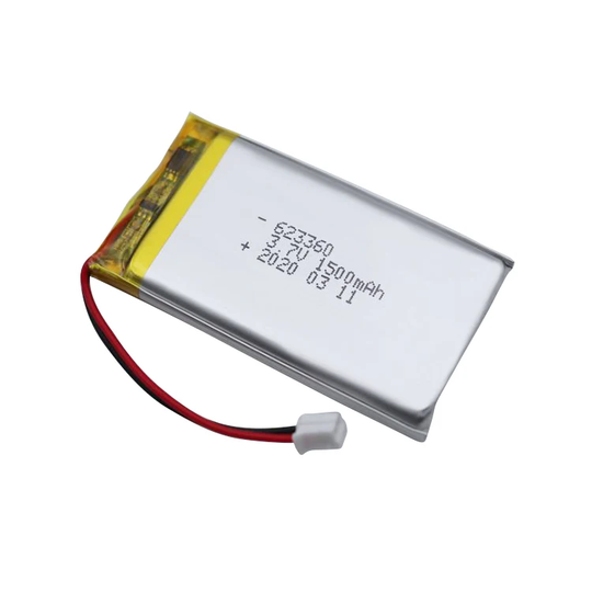 623360 1500mAh 3.7V Lithium Ion Battery (A-grade cell）