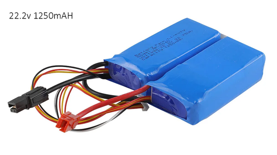 11.1V Lithium Battery Pack 603450-3S 1200mah  (A-grade cell）