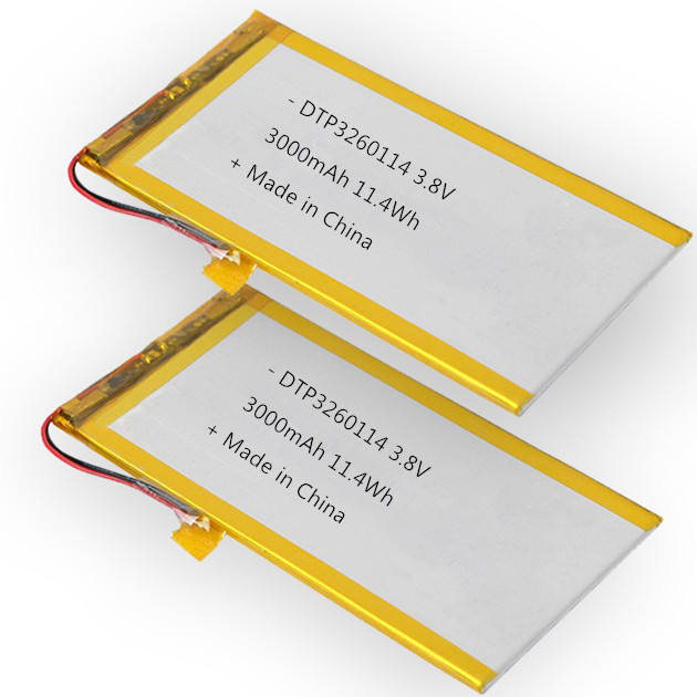 3260114 3000mAh 3.8V High-Voltage Lithium Ion Battery (A-grade cell）