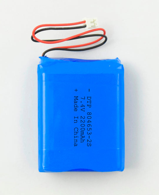 7.4V Lithium Battery Pack 804653-2S 2200mah  (A-grade cell）