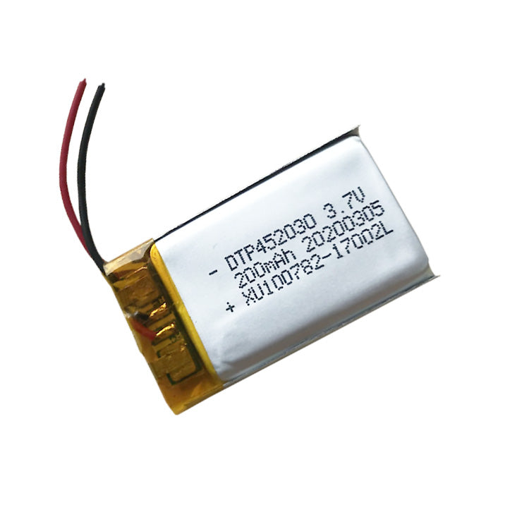 452030 200mAh 3.7V Lithium Ion Battery (A-grade cell）