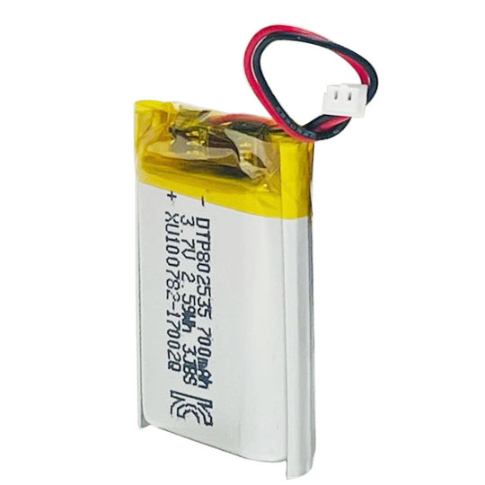 802535 700mAh 3.7V Lithium Ion Battery (A-grade cell）