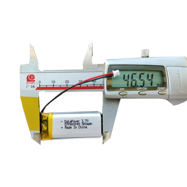 602045 500mAh 3.7V  Lithium Ion Battery (A-grade cell）